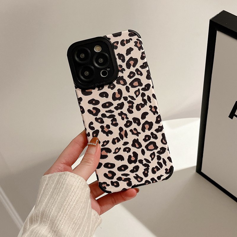 Classic Leopard Print Soft Case HP OPPO A91 F11 F9 Pro A3S A9 A5 A31 A53 A33 2020 A7 A5S A12 A11K A52 A92 A83 A55 A56 A55S A95 FTD Stripe Casing Realme C1 X XT Reno 2F 3 5 6 5G