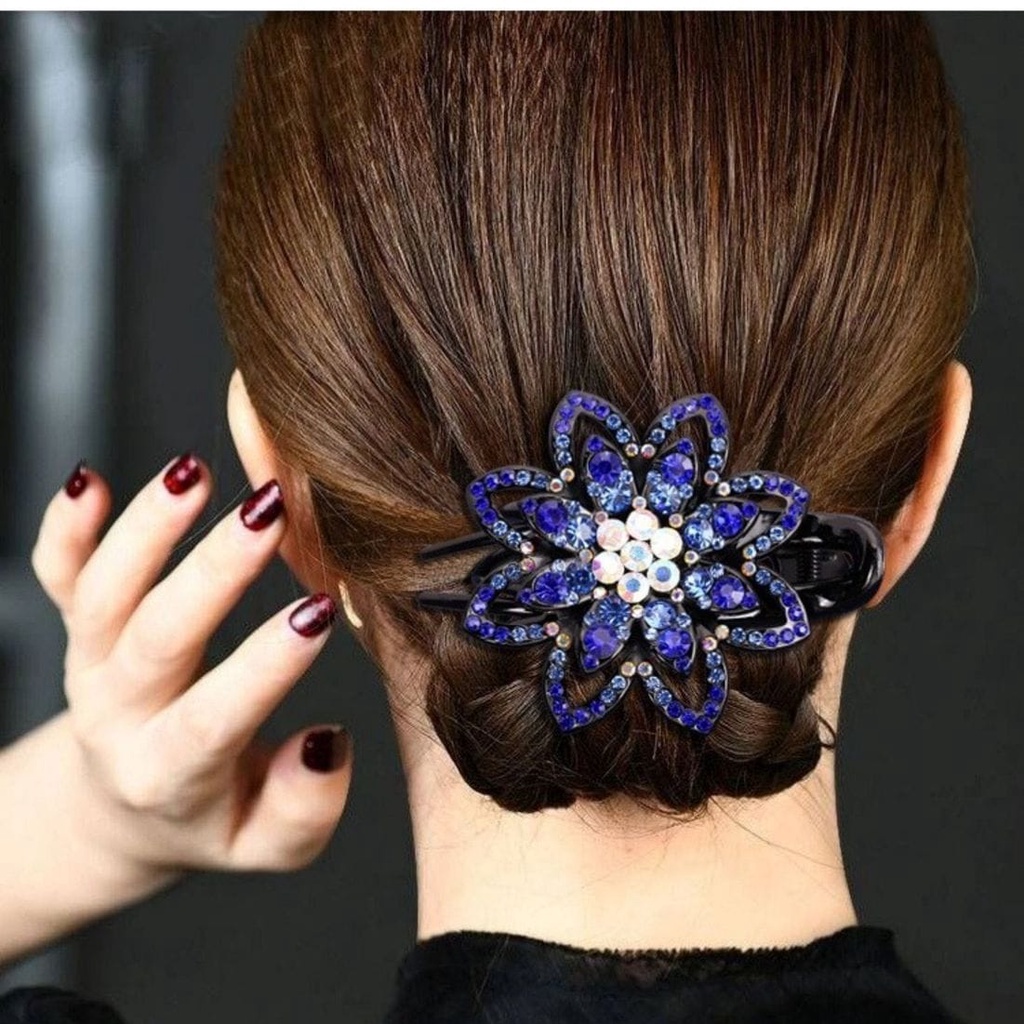 Jepit Rambut Korea Sanggul Wanita Motif Baru High Quality Import