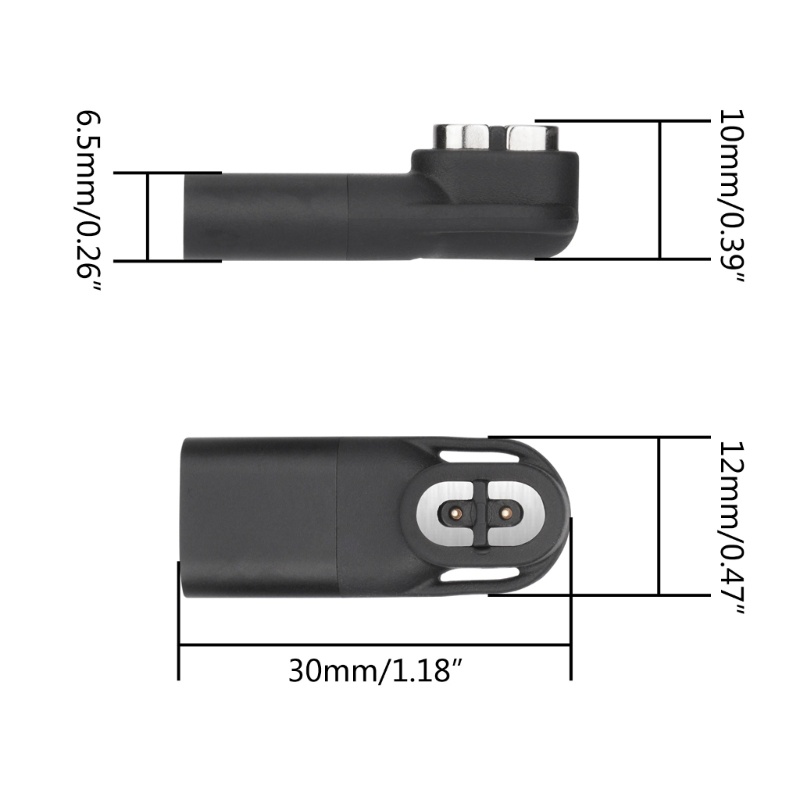 Zzz Adaptor Pengisian Magnetik Mini Headphone Charger Adapter USB C ios Untuk AS800