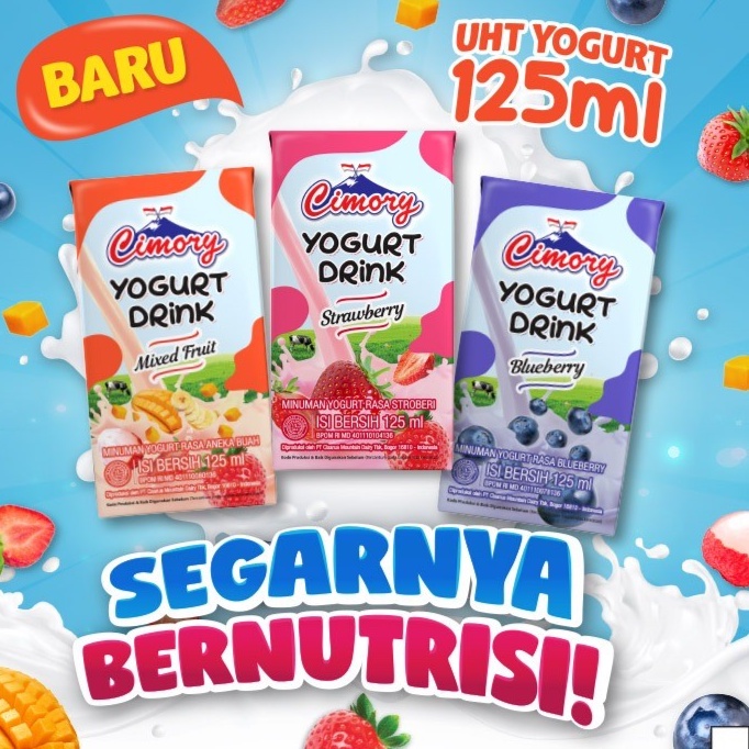 

COD Cimory Yougurt Drink UHT 125 Ml 1 Dus 40 Pcs Cimory Yogurt