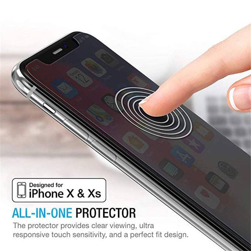 2pcs Pelindung Layar Privasi Untuk iPhone 14 13 12 11 Pro MAX Plus Mini Anti-spy Tempered Glass Untuk iPhone X XS MAX XR 7 8 6 6S Plus SE 2022 2020 14Plus 13Mini 12Mini