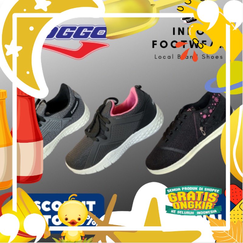 SEPATU OLAHRAGA LOGGO SMILE LO SANTI LOGGO SMILE LO SALSA LOGGO LEGEND LO LANEY 100% ORIGINAL  SEPAT