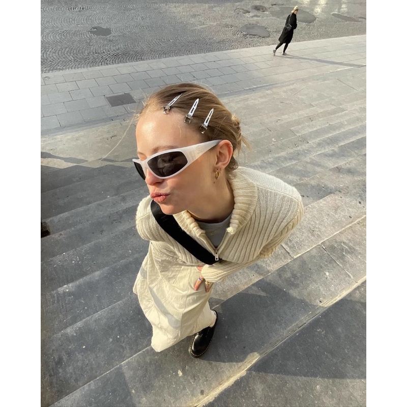 1 Pcs Gadis Manis Keren Logam Makeup Profesional Klip Salon Hairdressing Hair Clip Hairclip