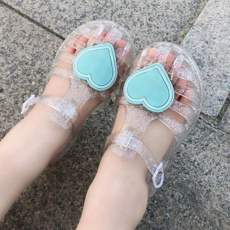 (COD) Sandal Sepatu Jelly Anak Import AMORA/Sandal Jelly Anak/Sandal Sepatu Anak size 24-34