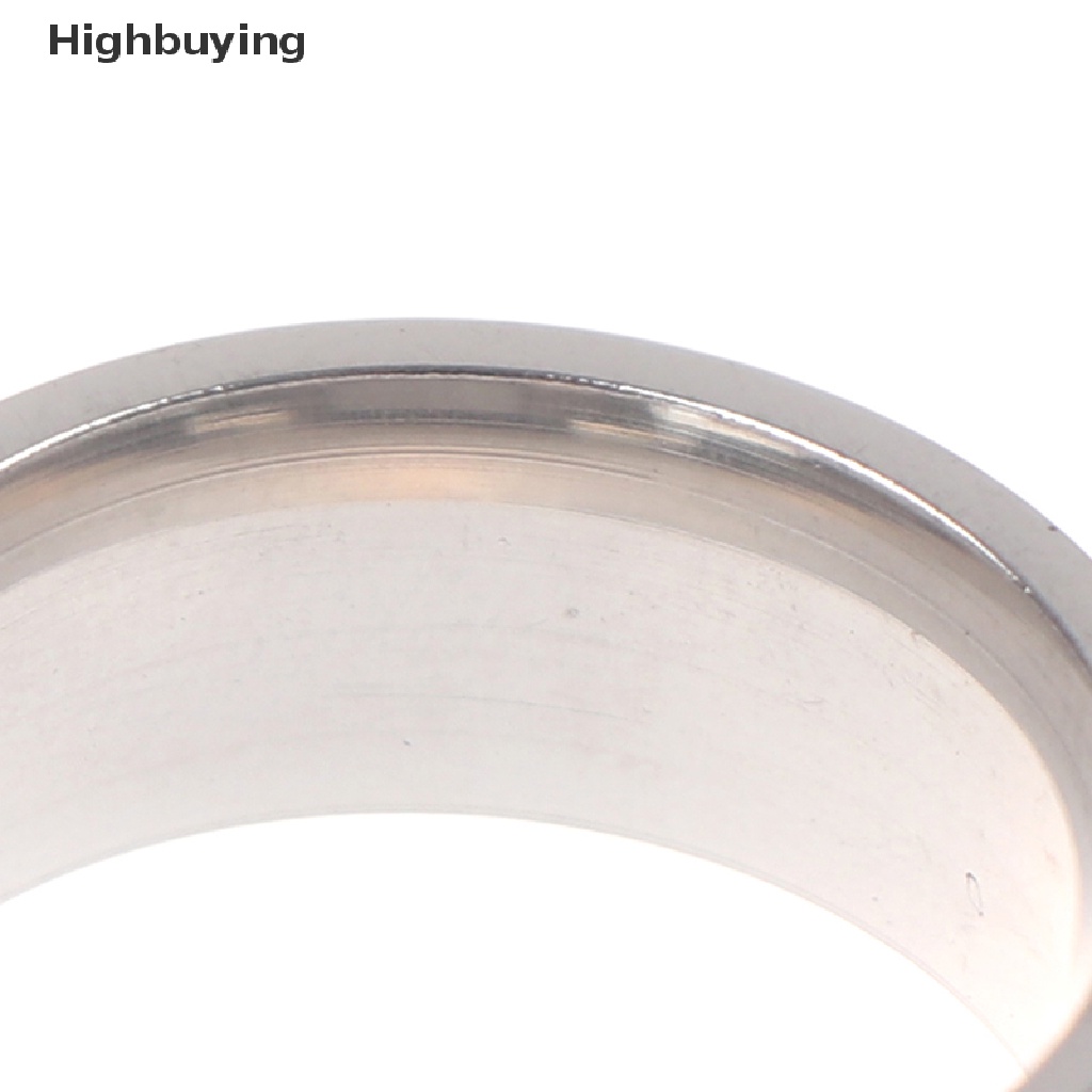 Hbid Cincin Pembuka Botol Titanium Steel Rantai Rotasi Rings Unisex Hadiah Yang Sangat Baik Glory