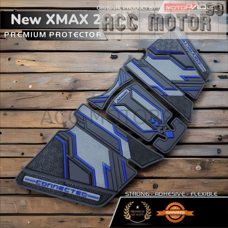 Stiker Rubber Tankpad Deckpad Yamaha XMAX 2023