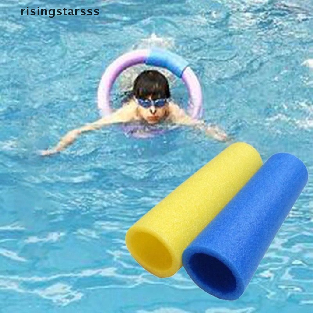 Rsid Span-new Hollow Fleksibel Pelampung Air Kolam Renang Busa Mie Konektor Float Stick Jelly