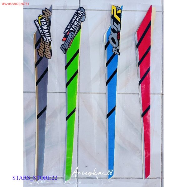 (ORI) Striping Alfa 1990 1991 Garis | stiker lis bodi motor yamaha alfa 90 alfa 91 KUALITAS ORIGINAL