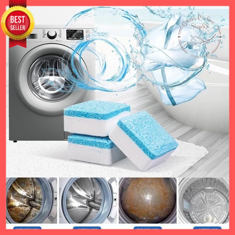 GOS -E413- Tablet Pembersih Mesin Cuci - Deep Cleaning Washer Laundry