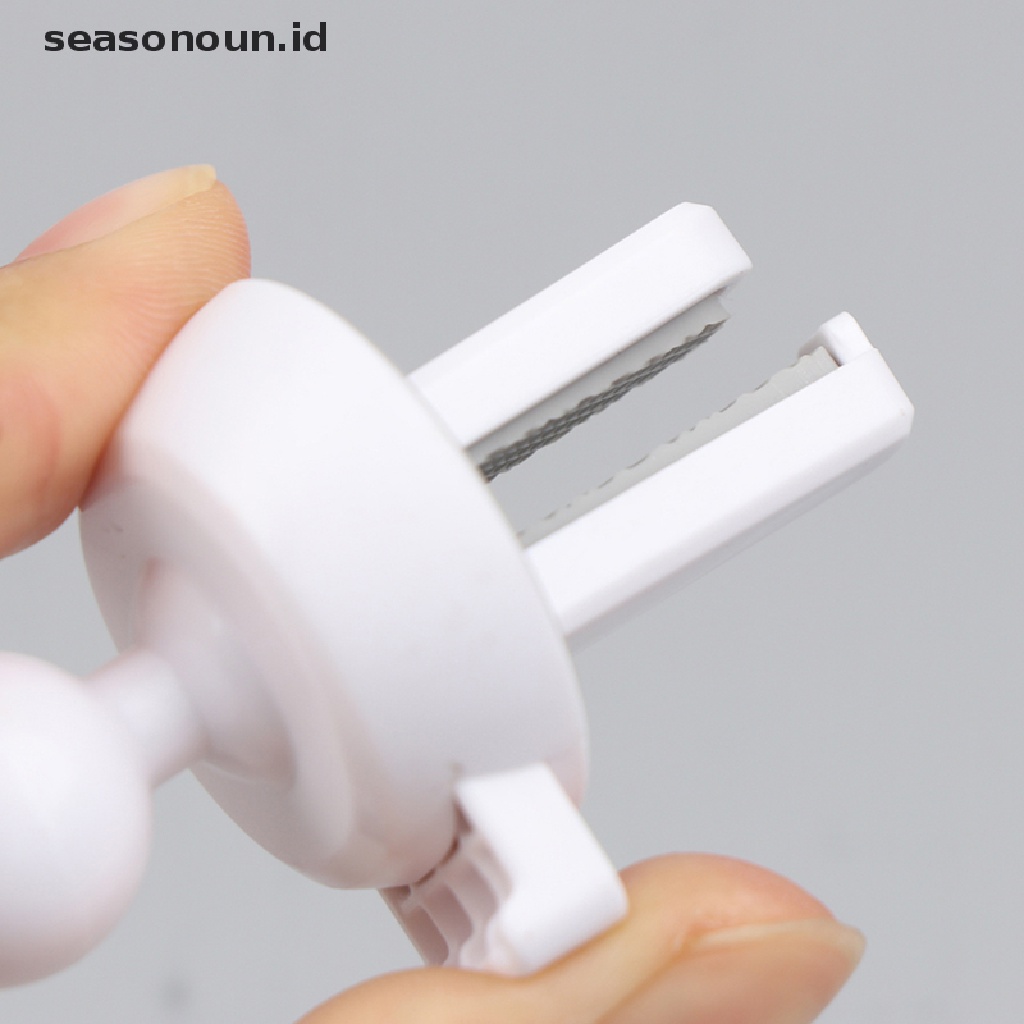 Seasonoun Universal Air Outlet Fixing Clip Nut Screw Base Option Holder Dudukan Ponsel Mobil.