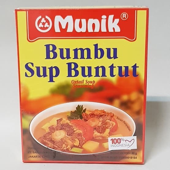 

[Ready Stock]Cod Munik Bumbu Sup Buntut 80 gr