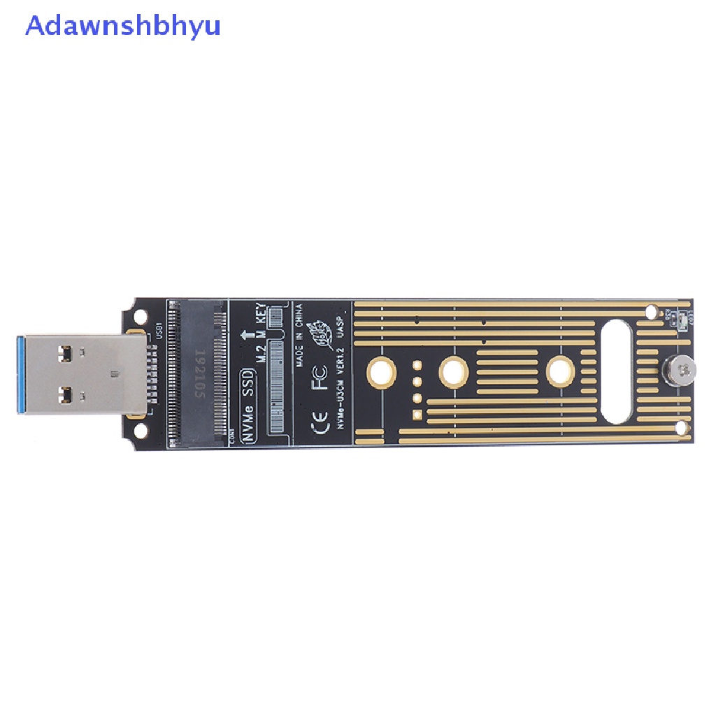 Adhyu M.2 NVME SSD Ke USB 3.1 Adapter PCI-E Ke USB-A 3.0 SSD Kartu Konverter Internal  Id