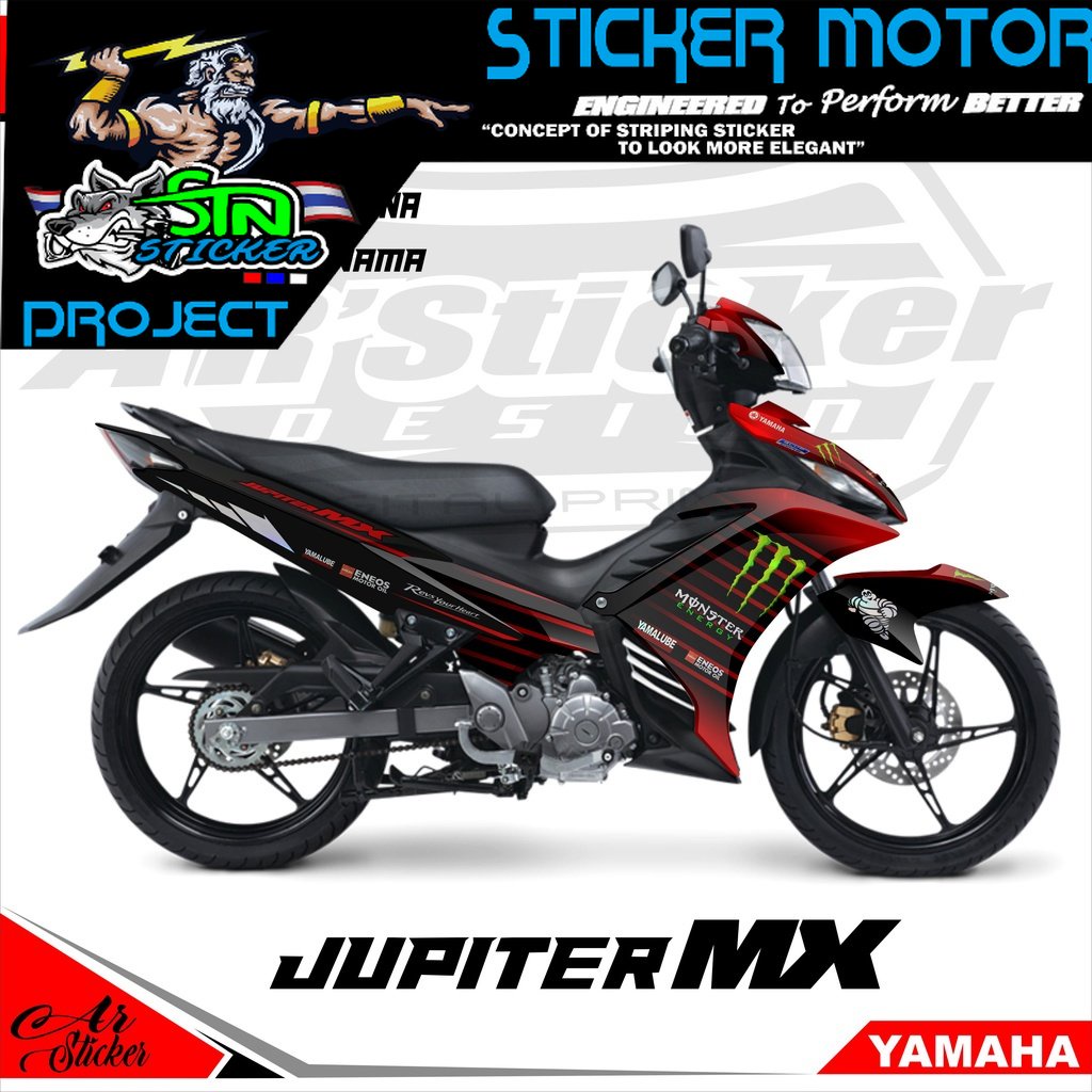 Decal Jupiter MX New 135 Hologram Full body - Stiker Jupiter Mx 135 New Full body 013