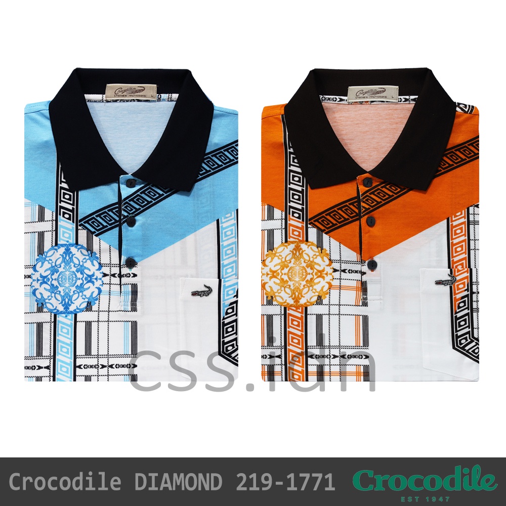 Kaos Kerah Pria Crocodile Diamond 219-1771