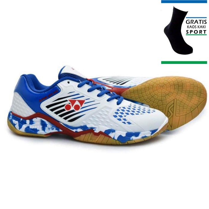 {MentariStore} Yonex All England 05 Sepatu Badminton Yonex Original Warna LIme Green - Putih 40 Disk