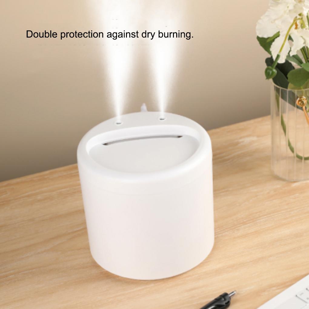 Mini Air Humidifier Desktop Aroma Essential Oil Diffuser Kamar Tidur Mist Maker Ringan Pengharum Ruangan Alat Rumah