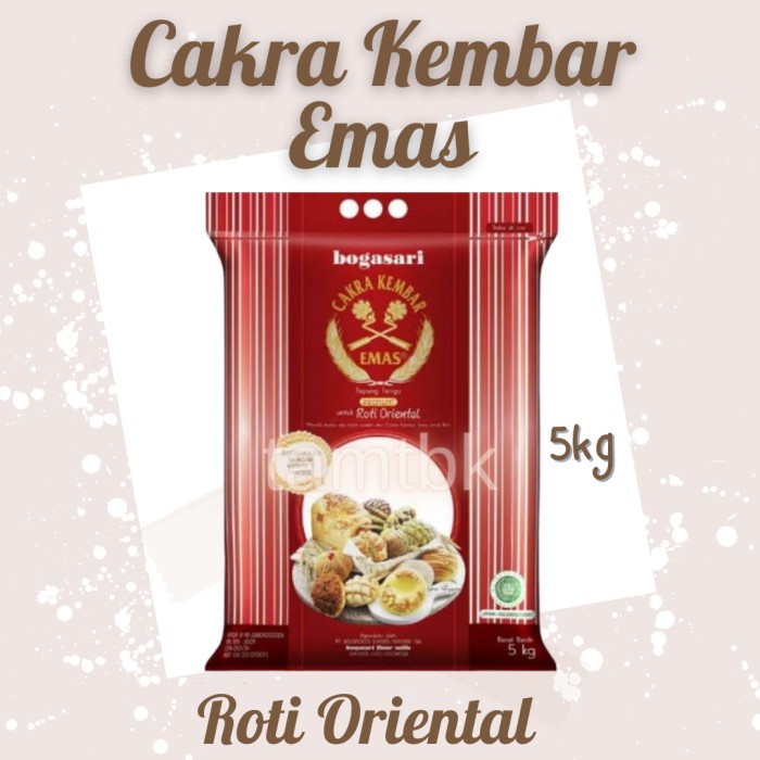 

BEST SELLER Cakra Kembar Emas Roti Oriental 5kg