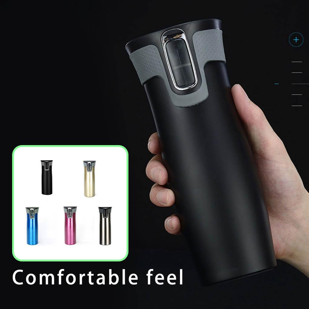 550ml Botol Air Tahan Air Ringan Portabel Cangkir Kopi Vacuum Insulated Cups Stainless Steel Thermal Bottles