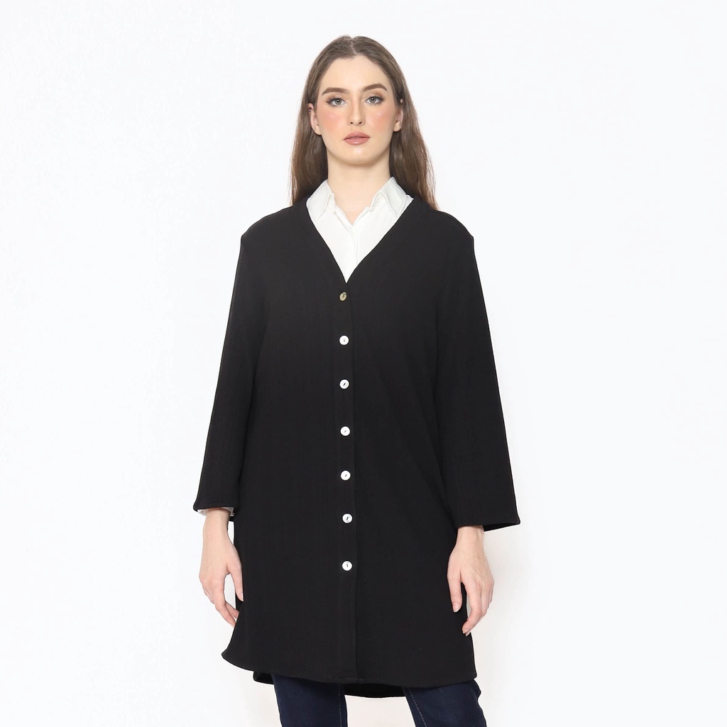 Rodeo - Cardigan Wanita - Greysie Cardigan - Black