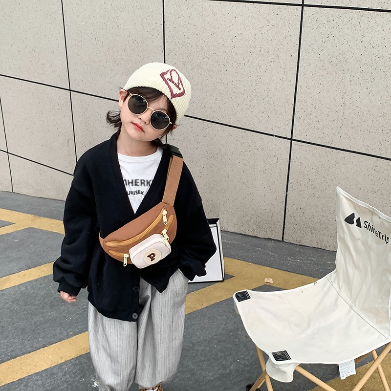 NEW  Waist Bag Kids Boy Import Tas Anak Cute Korea Style - cross bag boy girl - sling bag anak laki laki imlek angpao