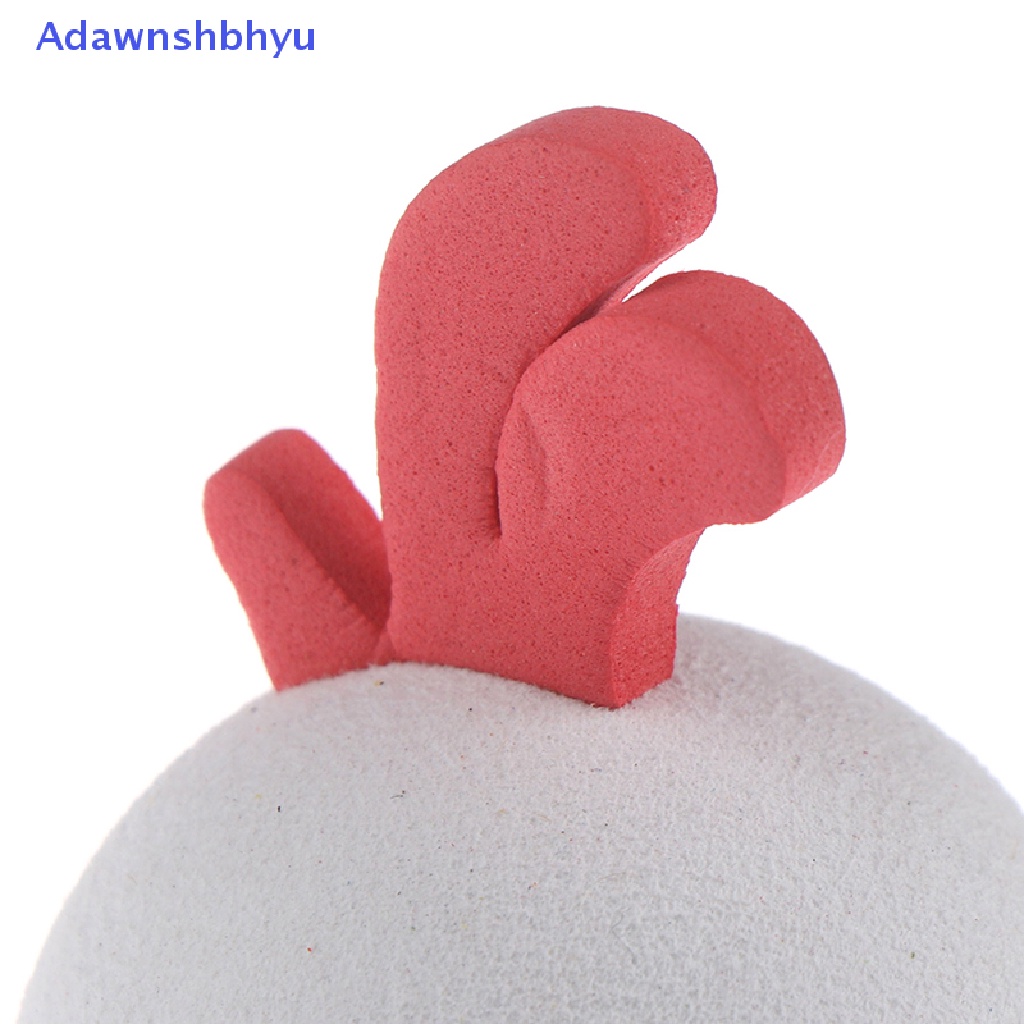 Adhyu 1Pc Cute Glasses Chicken Car Antenna Pen Topper Aerial EVA Ball Decor Toy Gift ID
