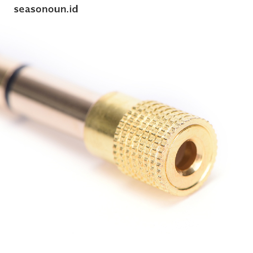 Seasonoun 6.5mm 1per4 &quot;Colokan Pria Ke 3.5mm 1per8&quot; Female jack Stereo Headphone Audio Adapter.