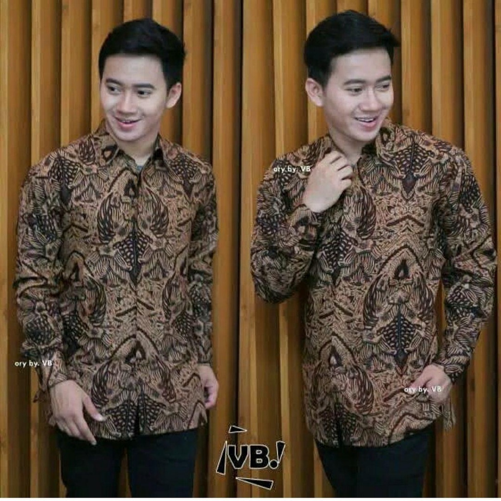 NEW ARRIVAL DISTRO BATIK PRIA BORDIR SOGAN HRB026 BATIKAF NOTOARTO BATIK IPNU-IPPNU