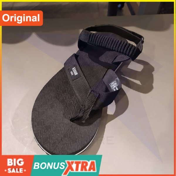 Sandal EIGER1989 Trocadero Oleander 2.0 Roll Strap Hitam 91000 6754 Ori