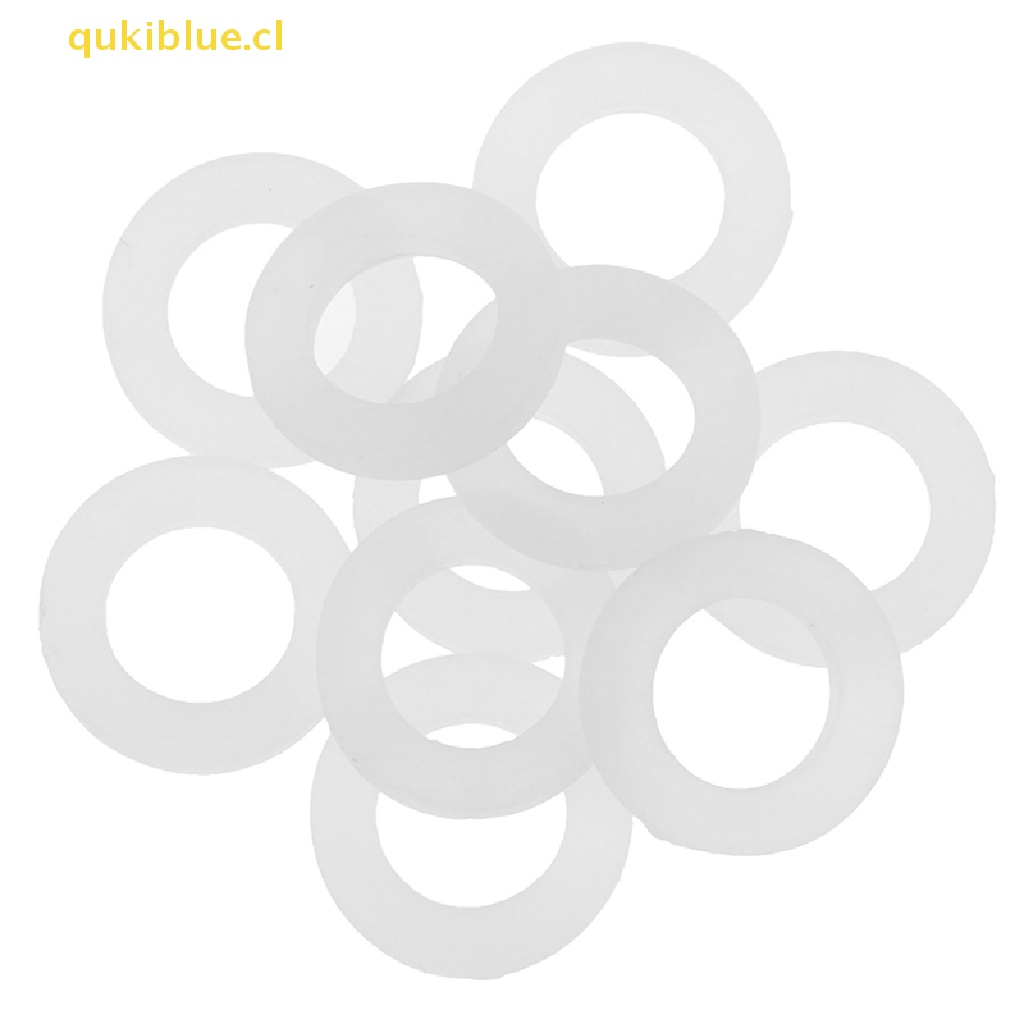 Qukiblue 1per2 &quot;3Per4&quot; 1 &quot;Rubber Ring Silicon PTFE Flat Gasket Sealing Ring Untuk Shower Nozzle cl