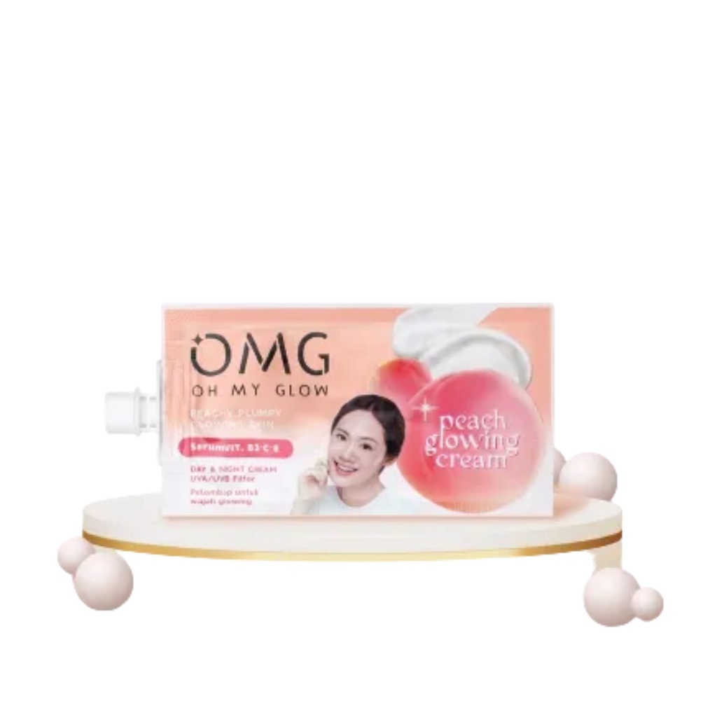 OMG Peach Glowing Face Wash 9gr - Amaze_Kosmetik