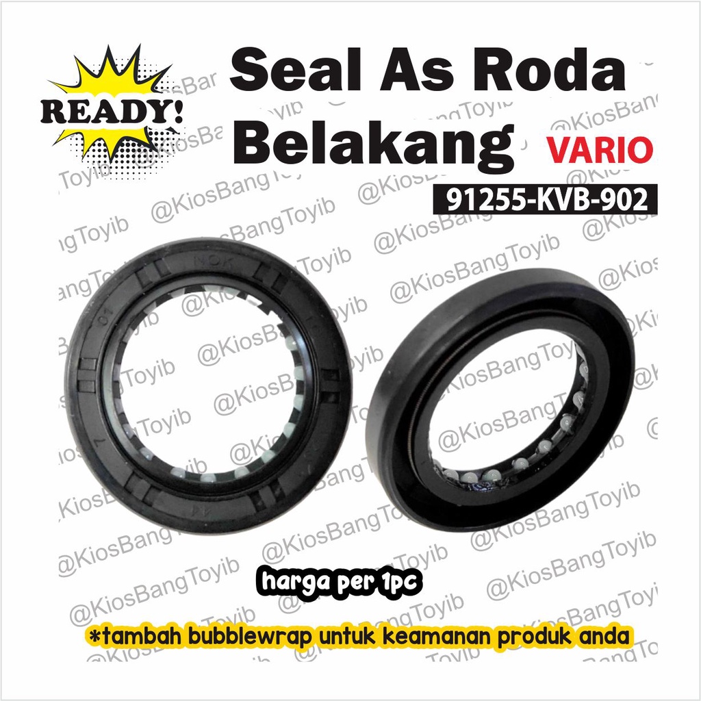 Seal Sil As Roda Belakang Honda Beat FI Karbu Scoopy FI (91255-KVB)