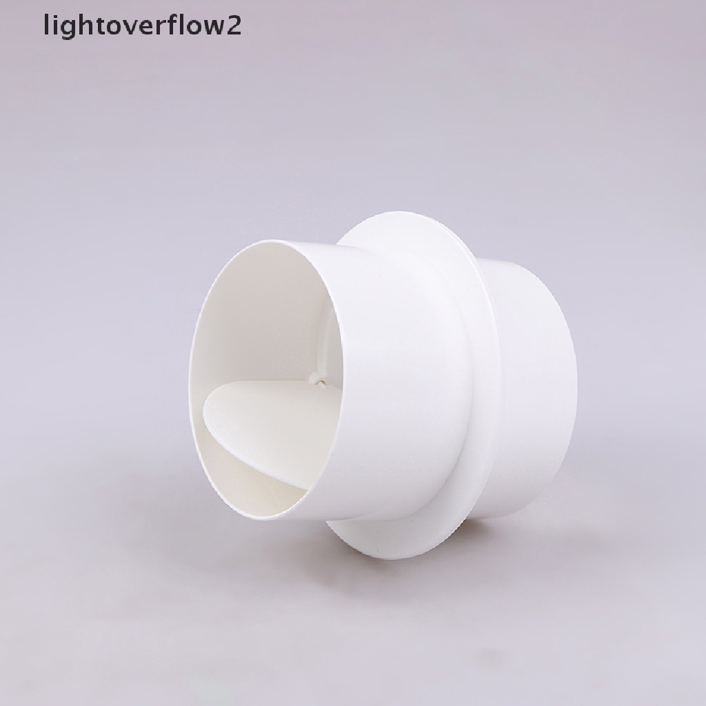 [lightoverflow2] Konektor Lakban Draft Blocker Peredam Ventilasi Check Valve Draugh Back Shutter [ID]