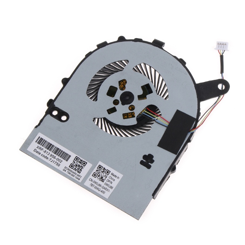 Zzz Untuk Dell Inspiron14 7000 7460 CPU Cooling Fan 5V 0 5A 4-pin Laptop CPU Cooler Radiator Aksesoris Komputer