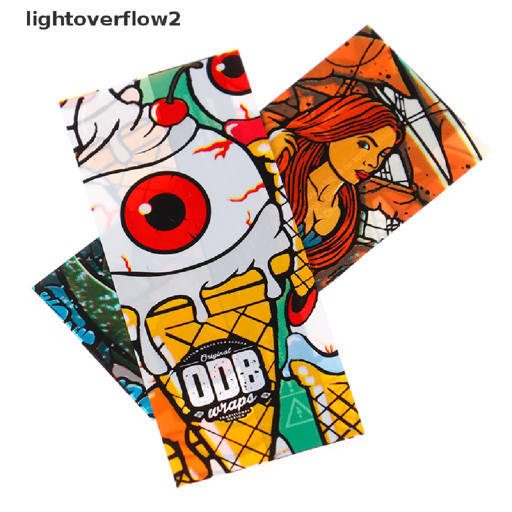 [lightoverflow2] 5pcs Pack 18650bungkus21700stiker Lithium Heat Shrink Lengan Insualtor [ID]