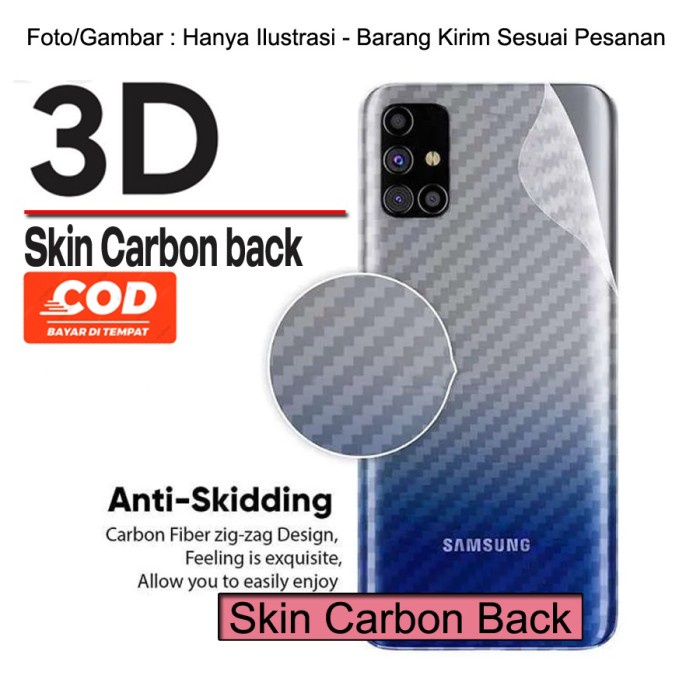 Samsung M33 5G - Skin Carbon Samsung M33 5G Back Protection Smartphone