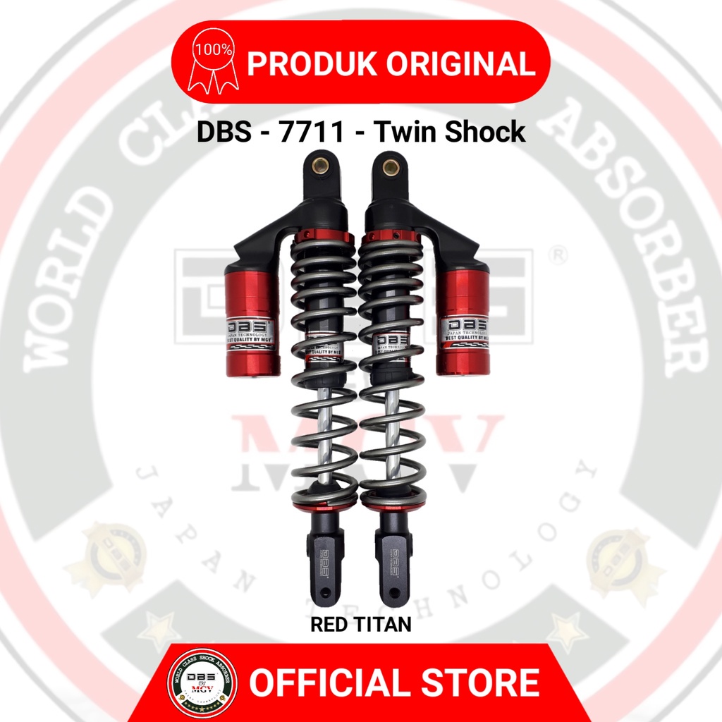 [ BISA COD ] Shock Tabung DBS 7711 NEW G PLUS GOG HONDA PCX 160 PCX 150 ADV 150