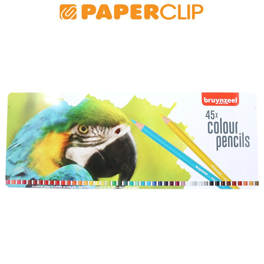 

PENSIL WARNA / COLOUR PENCIL BRUYNZEEL PARROT 45 60312903 TIN CASE