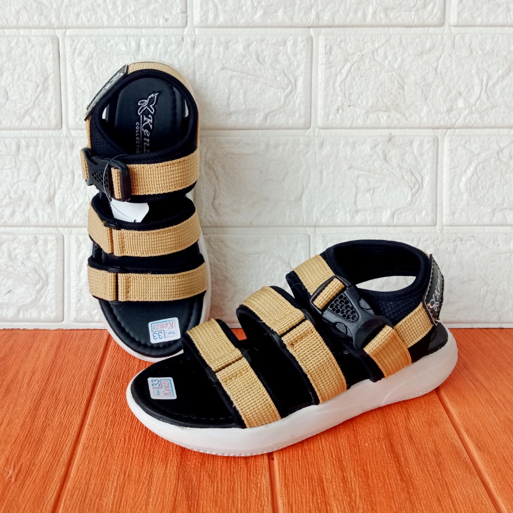 Sandal Anak Perempuan Let Gunung Kenzi Size 31-40 Navy