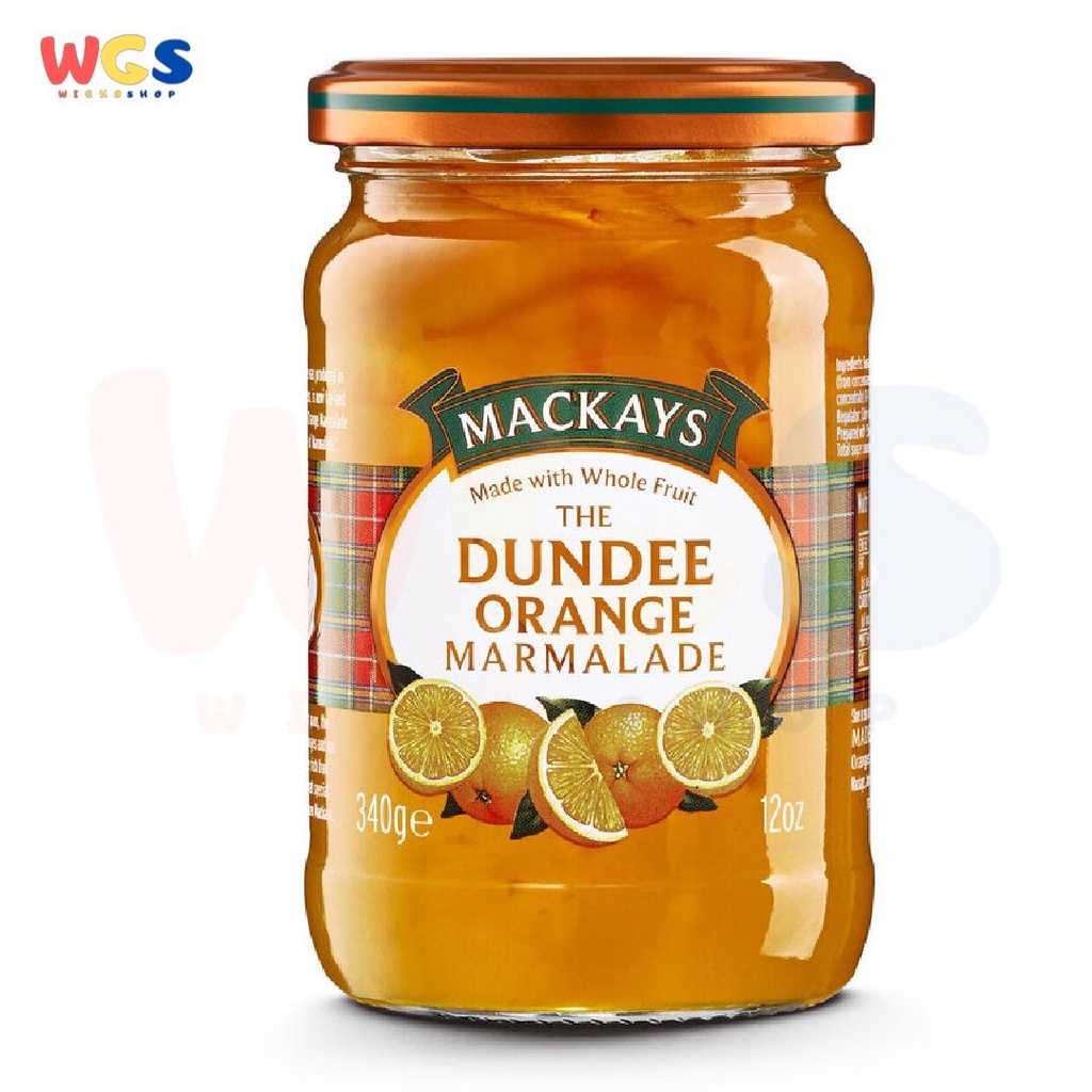 Selai Mackays Dundee Orange Marmalade Jam 340 gr - Selai Jeruk