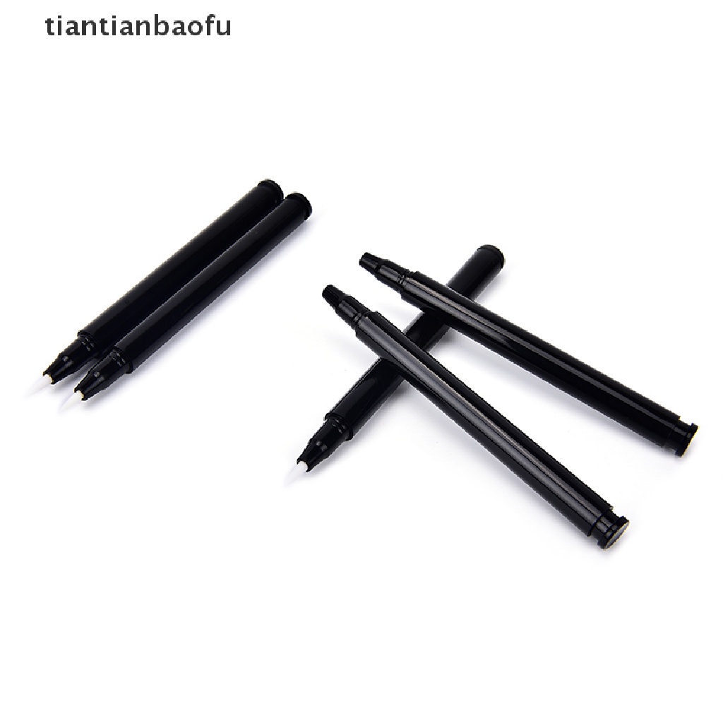 [tiantianbaofu] 1Pc 2ml New Empty eyeliner Pens Soft Brush High Grade Tubes Makeup DIY Handmade Eyeliner Tube  Eyelash Growth Liquid Bottle High-grade Makeup 2ml Eyeliner Eyeline