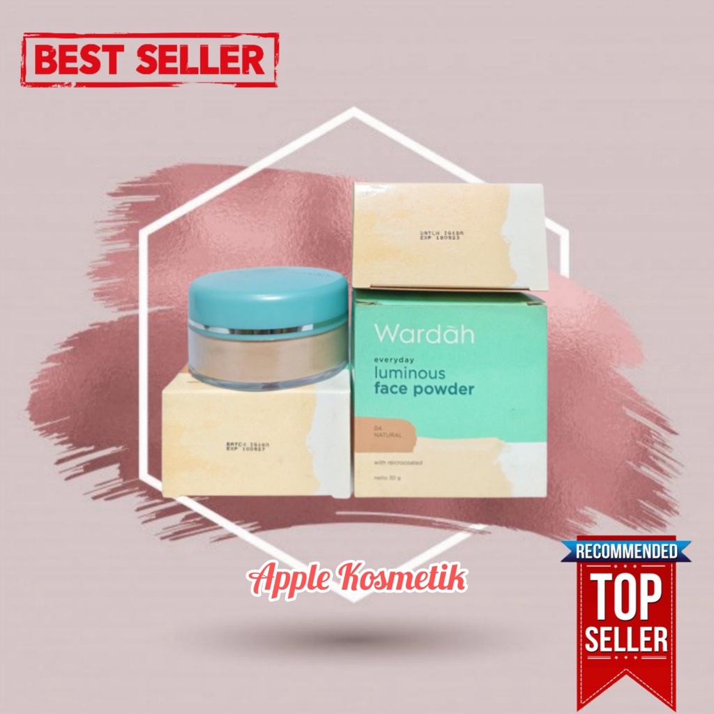 WARDAH Everyday Luminous Face Powder 30g - Apple_Kosmetik