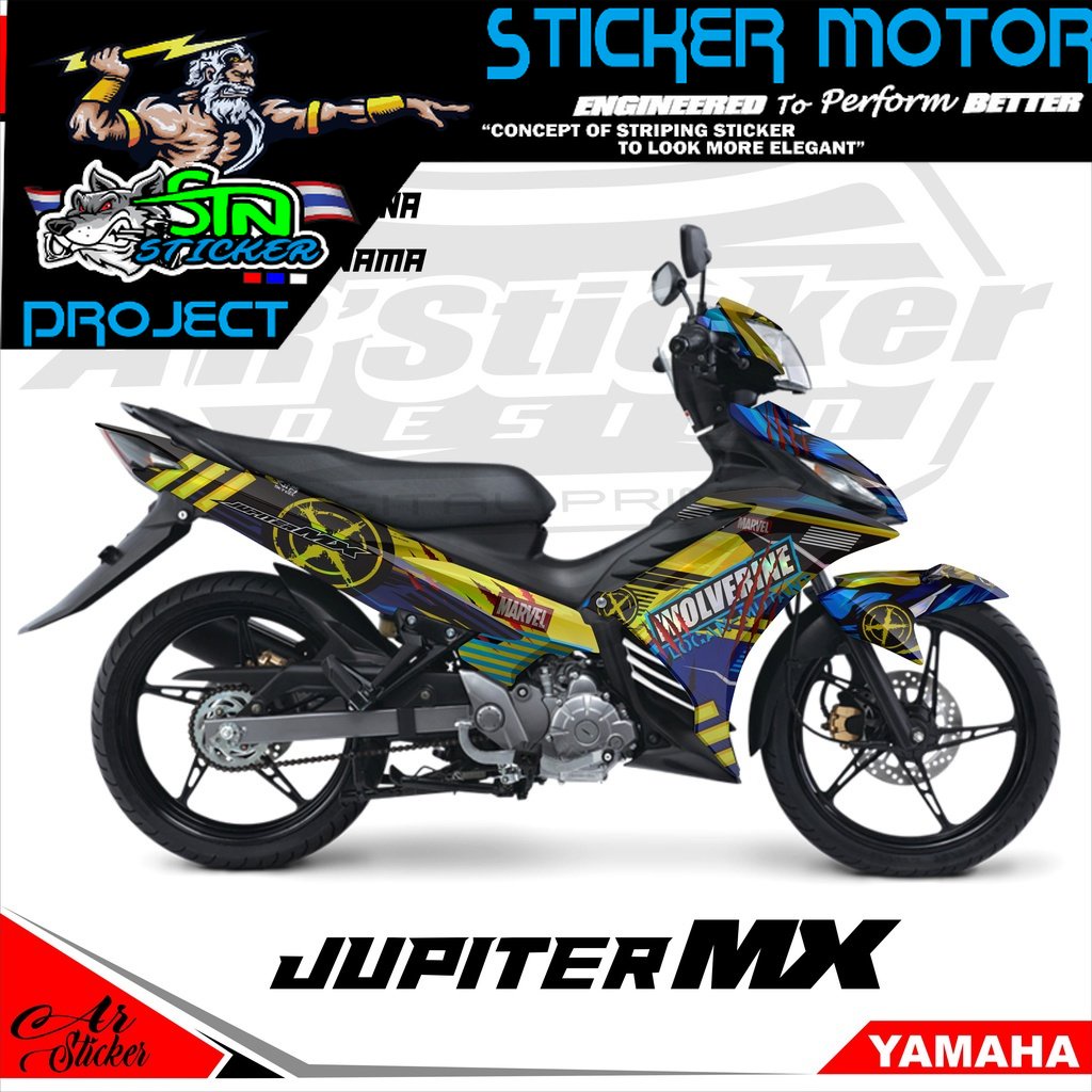 Decal Jupiter MX New 135 Hologram Full body - Stiker Jupiter Mx 135 New Full body 010