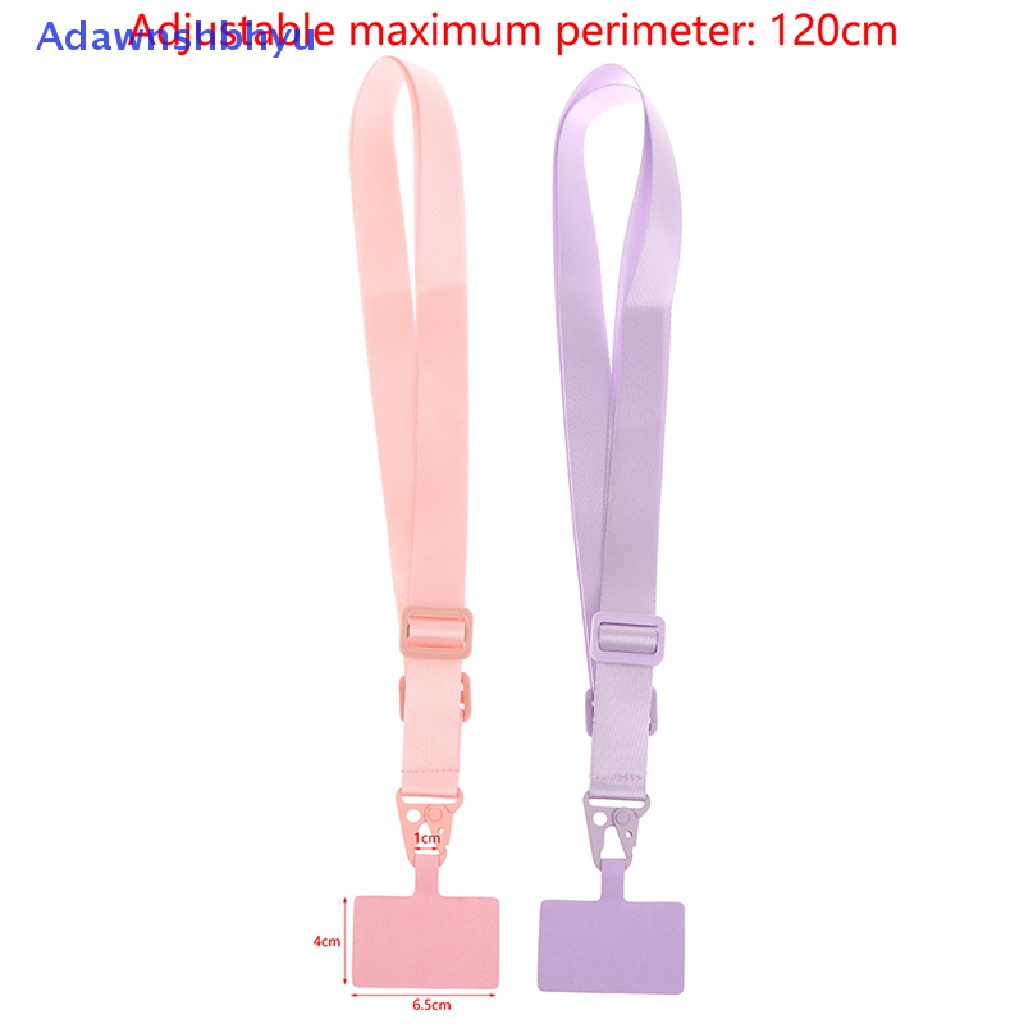 Adhyu Lanyard Tali Ponsel Crossbody Adjustable Untuk Ponsel Universal Detachable ID