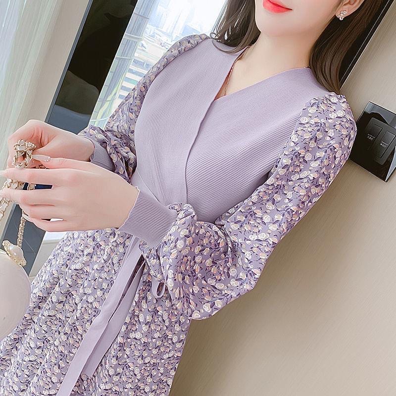 Susana ID Floral Rajut Dress FD063