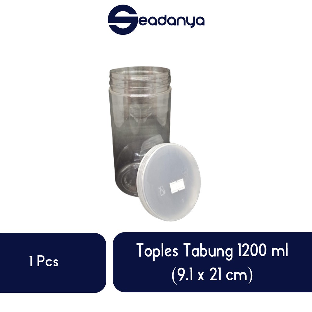 

Toples Tabung 1200 ml (9.1x21 cm) -Toples Tabung/Toples Tabung Ukuran 1200 ml (9.1 x 21 cm)/Toples Tabung Terlaris/Toples Tabung Termurah