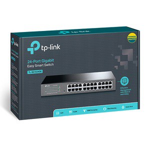 TPLINK TL-SG1024DE 24-Port Gigabit Easy Smart Switch SG1024DE