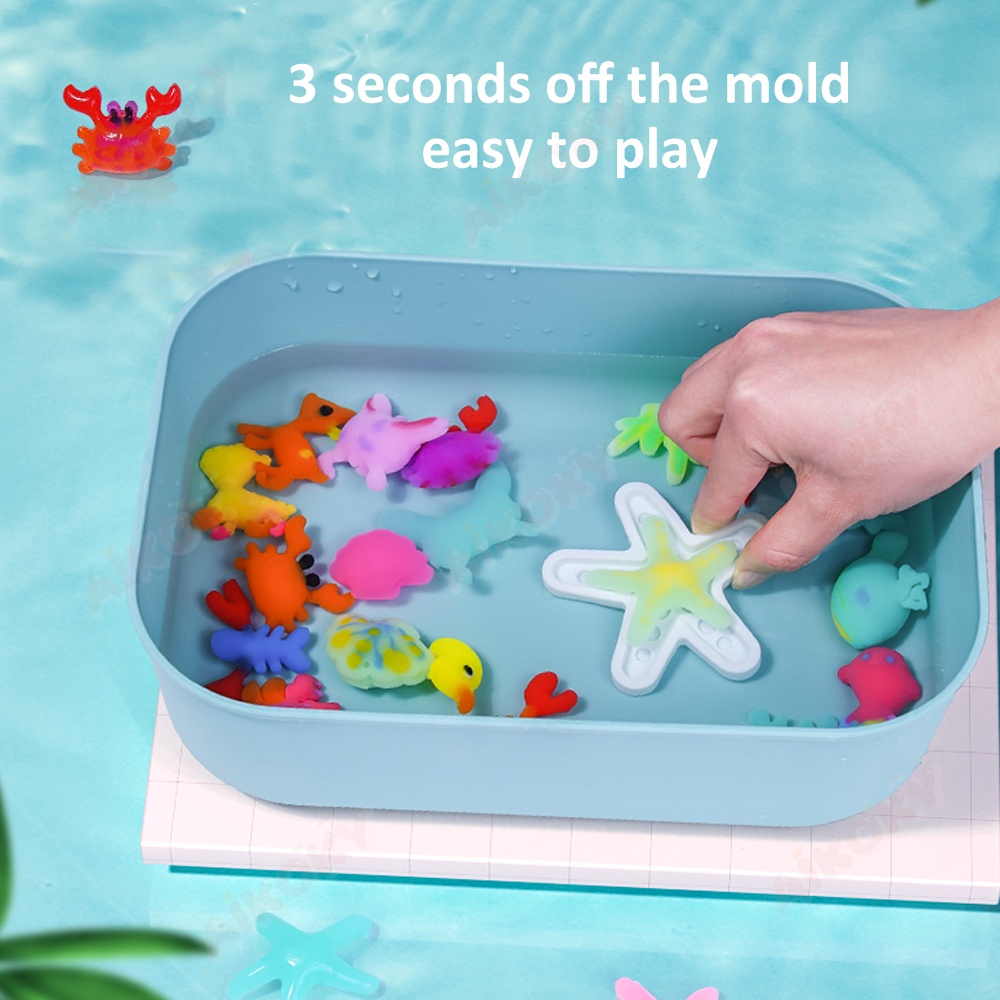 Aikoky Mainan Magical Waterscape DIY Ikan Mas Kecil Kreatif Mainan Jelly Edukasi