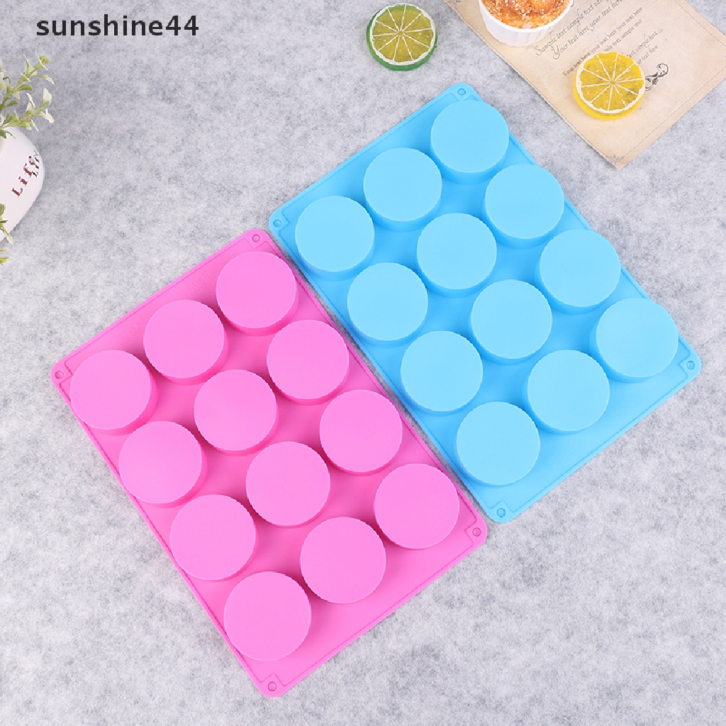 Sunshine 1Pc 12lubang Cetakan Silikon Permen Cetakan Coklat DIY Kue Decorag Tool ID