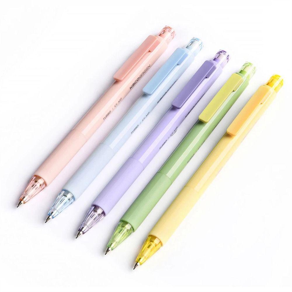 Mxbeauty Pensil Mekanik Kantor 0.5mm Gambar Press Pen Sketsa Anti Pecah Pensil Otomatis