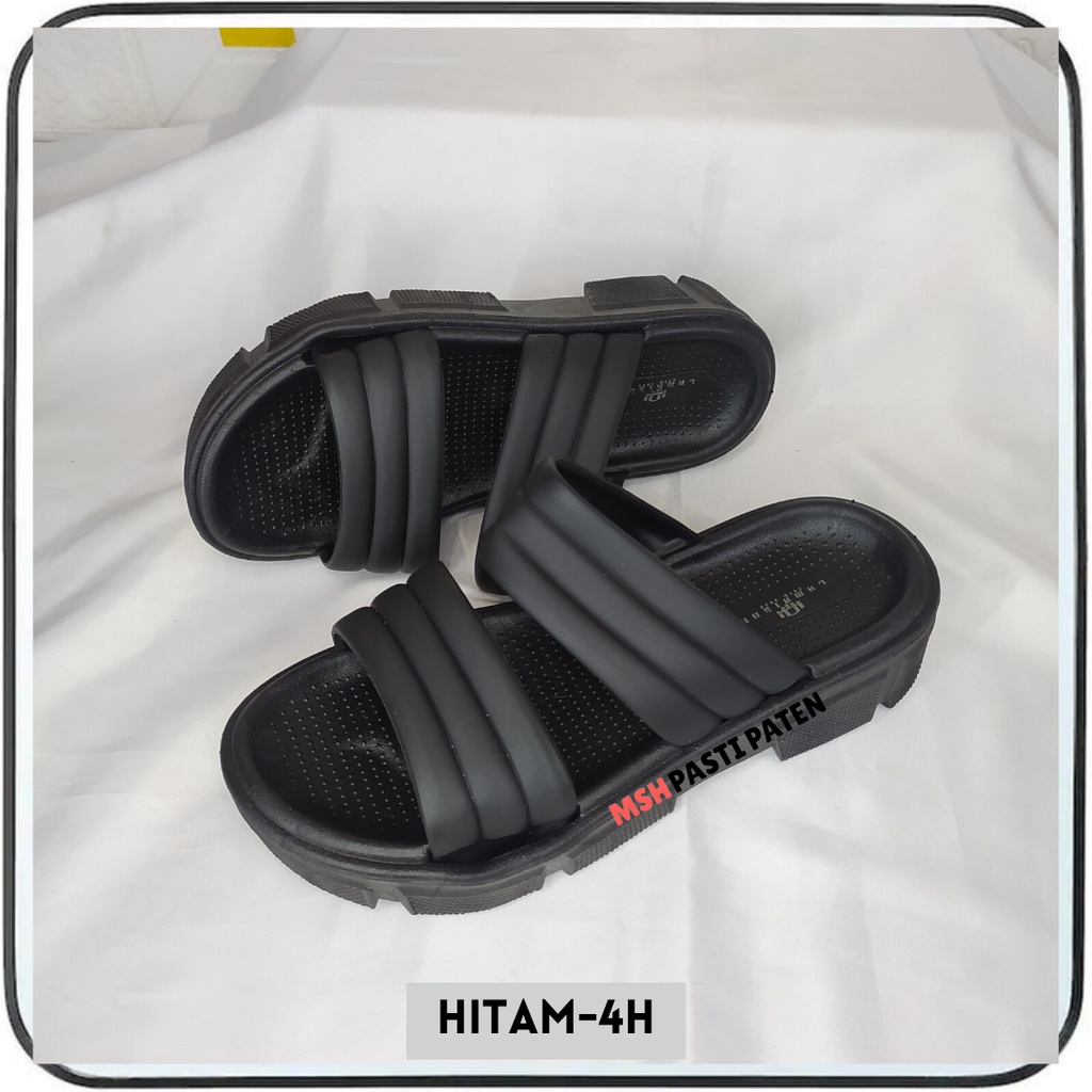 Lamaison 2209 Sandal Slide Karet Tali Dua Import Wanita Sandal Cantik